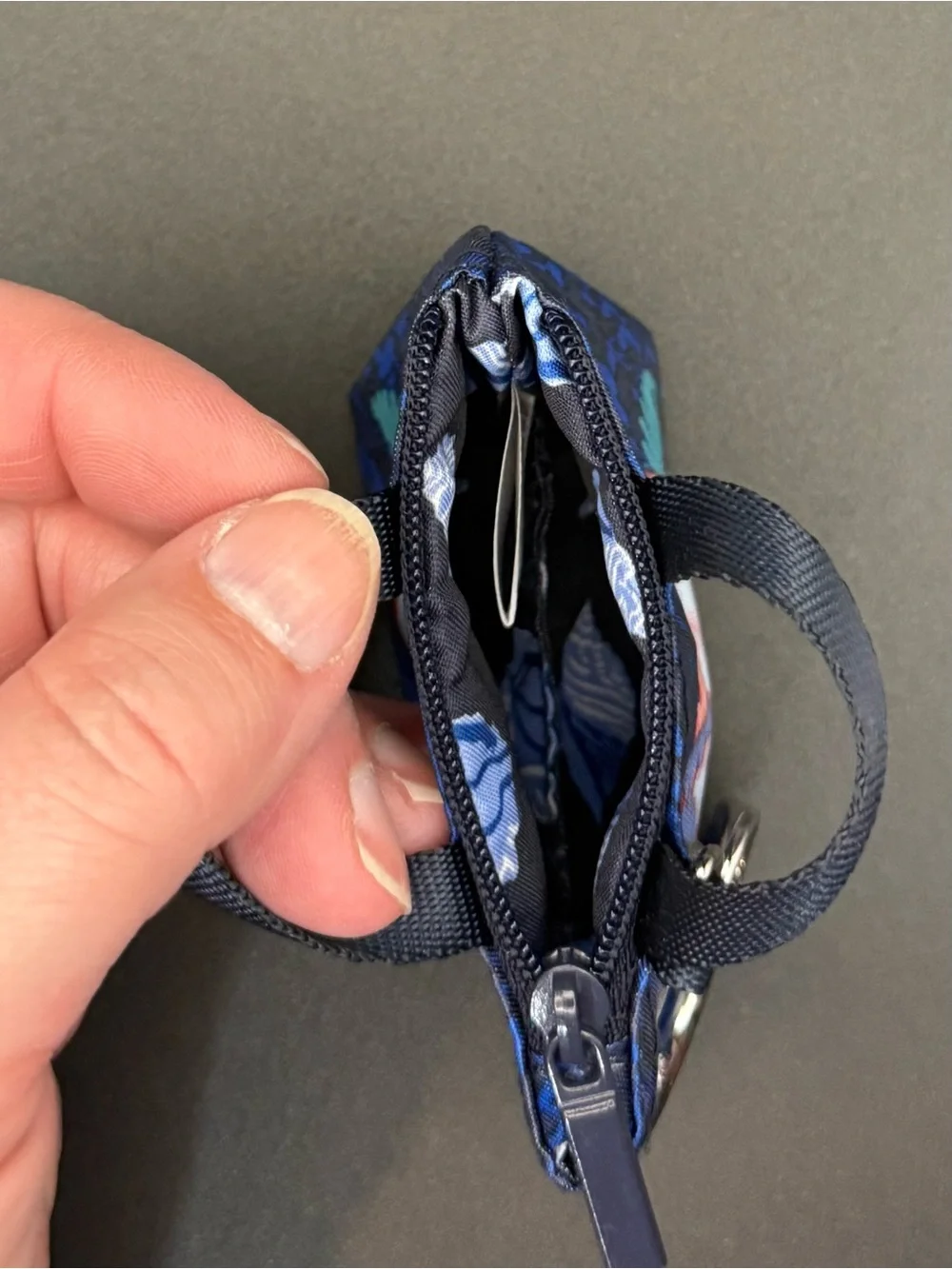 Vera Bradley Shore Thing Collection Sea Turtle Mini Bag Charm/Keychain BNWOT